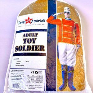 HALLOWEEN - Adult Toy Soldier costume - Size Large